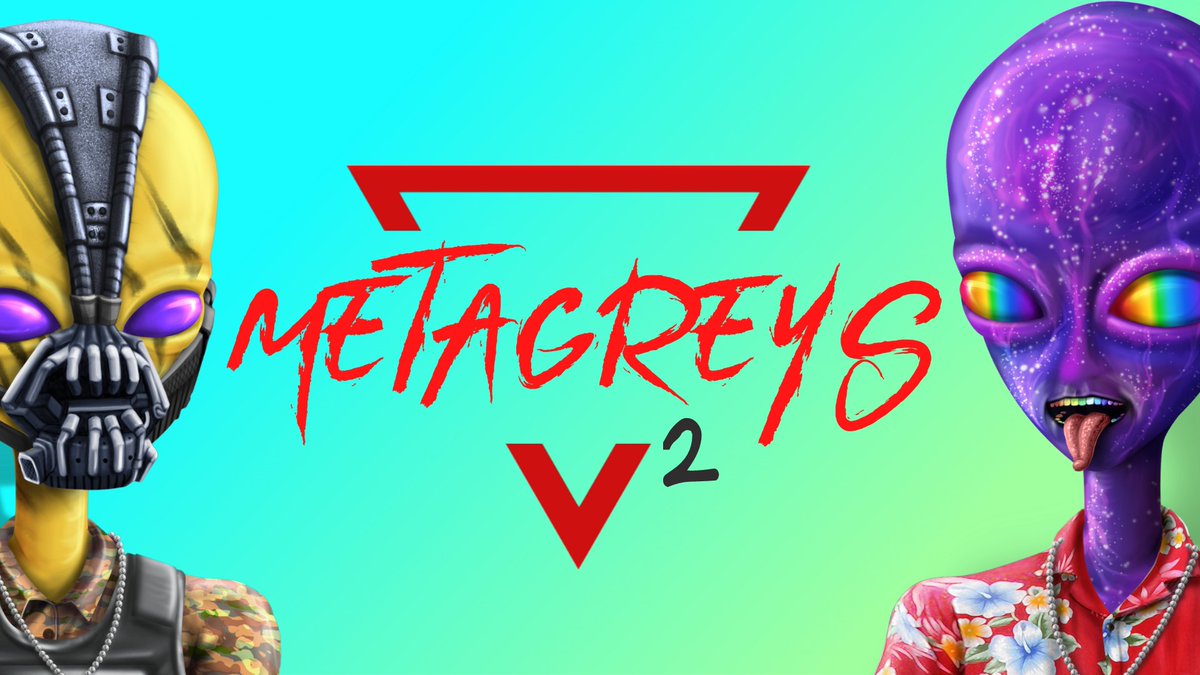 METAGREYS V2 Public Sale is currently live 🔴

👽 Be sure to share your new MetaGreys with the discord community at

✨ discord.gg/metagreysnft ✨

#NFT #NFTs #ETH #Ethereum #opensea #NFTdrop #NFTCommumity #nftart #NFTGiveaways