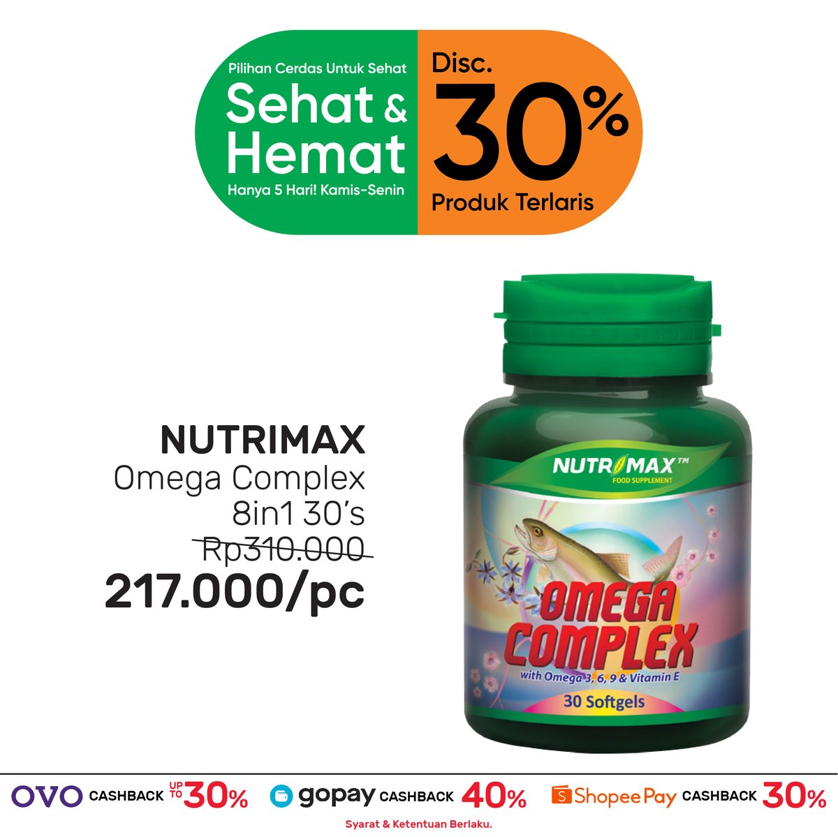 GuardianID's tweet photo. Nutrimax disc 30% off di Guardian Healthy Days! Promo sampai 28 Feb '22! Cus belanja! #GuardianHealthyDays #cerdassehat https://t.co/FBW4gnGUqW