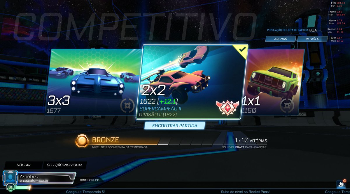 zzpetyzz's tweet photo. Acho q n vai dar tempo de pegar reward e os lvl do passe KKKKKKK https://t.co/t0iiqzvbPy
