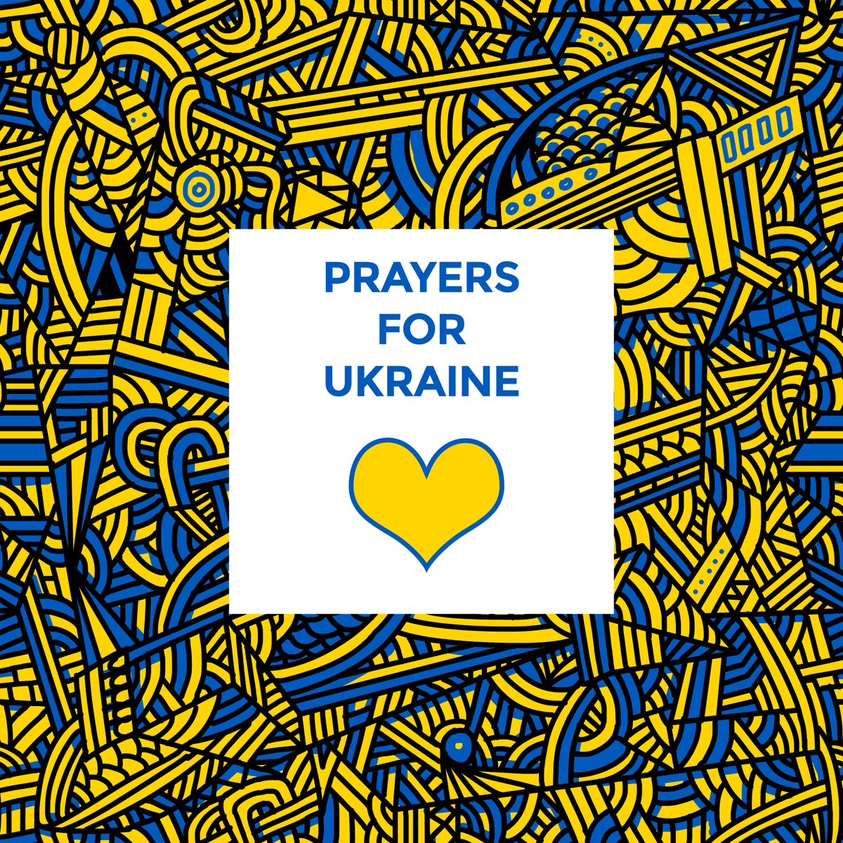 Our community has #Ukraine in our prayers.