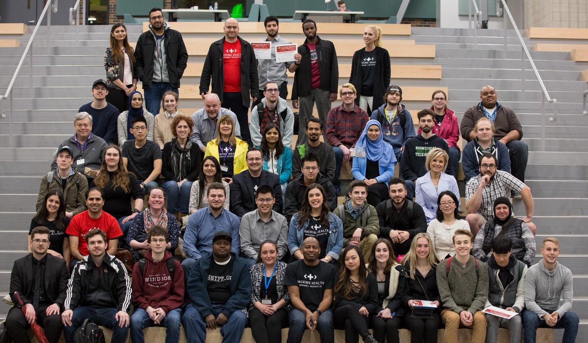 Yvonne Pilon (@yvonnepilon) on Twitter photo Hard to believe it was 10 years ago today, health and tech professionnals first united their expertise to break the barriers to healthcare innovation in a health hackathon.
Happy 10 years <a href="/hackinghealth/">Hacking Health</a>.
We cherish our <a href="/crossborderHH/">HH Windsor Detroit</a> memories. Hard to believe it was 10 years ago today, health and tech professionnals first united their expertise to break the barriers to healthcare innovation in a health hackathon.
Happy 10 years <a href="/hackinghealth/">Hacking Health</a>.
We cherish our <a href="/crossborderHH/">HH Windsor Detroit</a> memories.