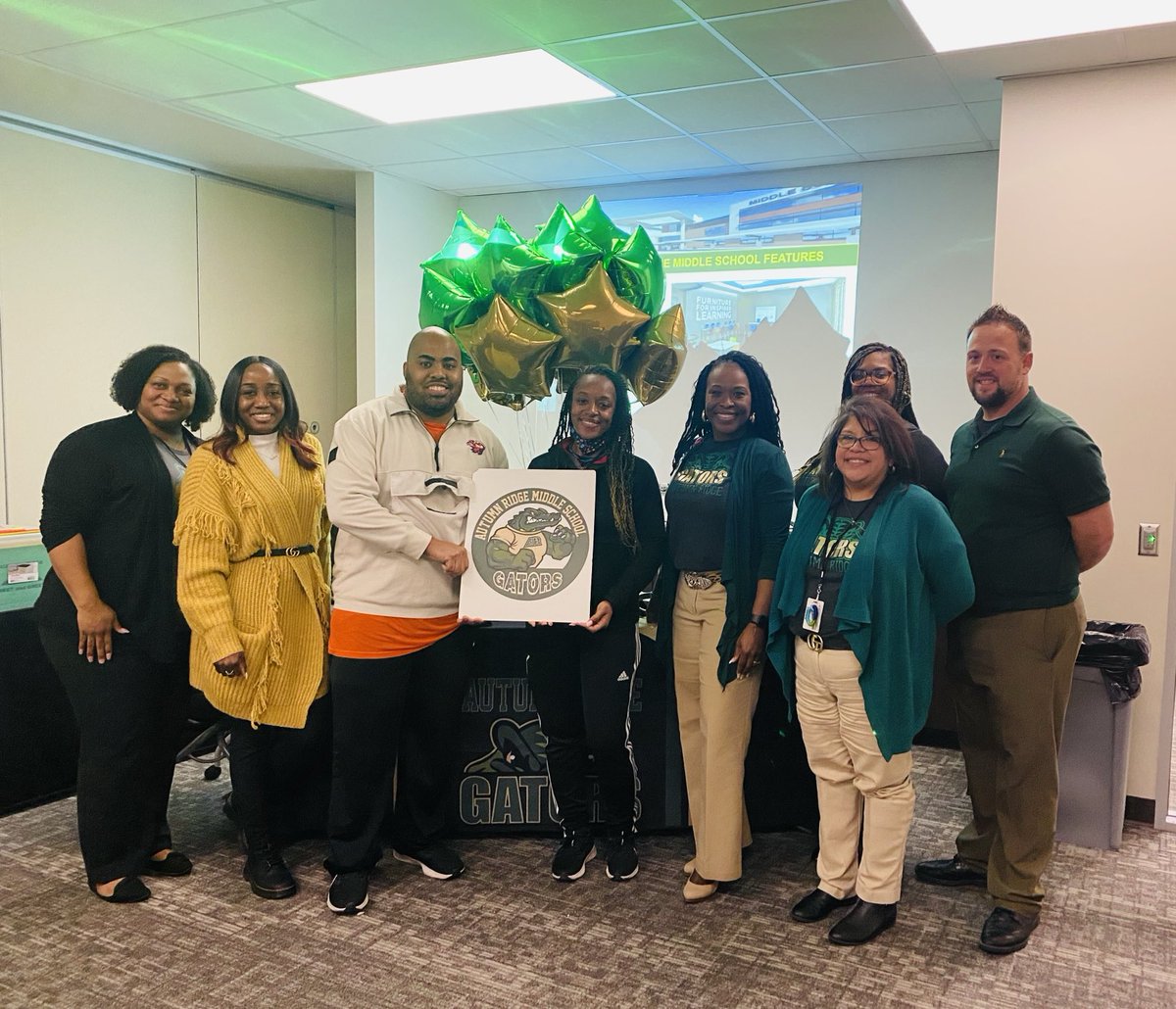 HumbleISD_ARMS's tweet photo. Our first get together with the Gator-8!  Our team was amazing at the “Meet &amp; Greet”!  ⁦@HumbleISD⁩ - Thanks for coming!  We had a great turnout! Go Gators!!! https://t.co/YVh6zH7454