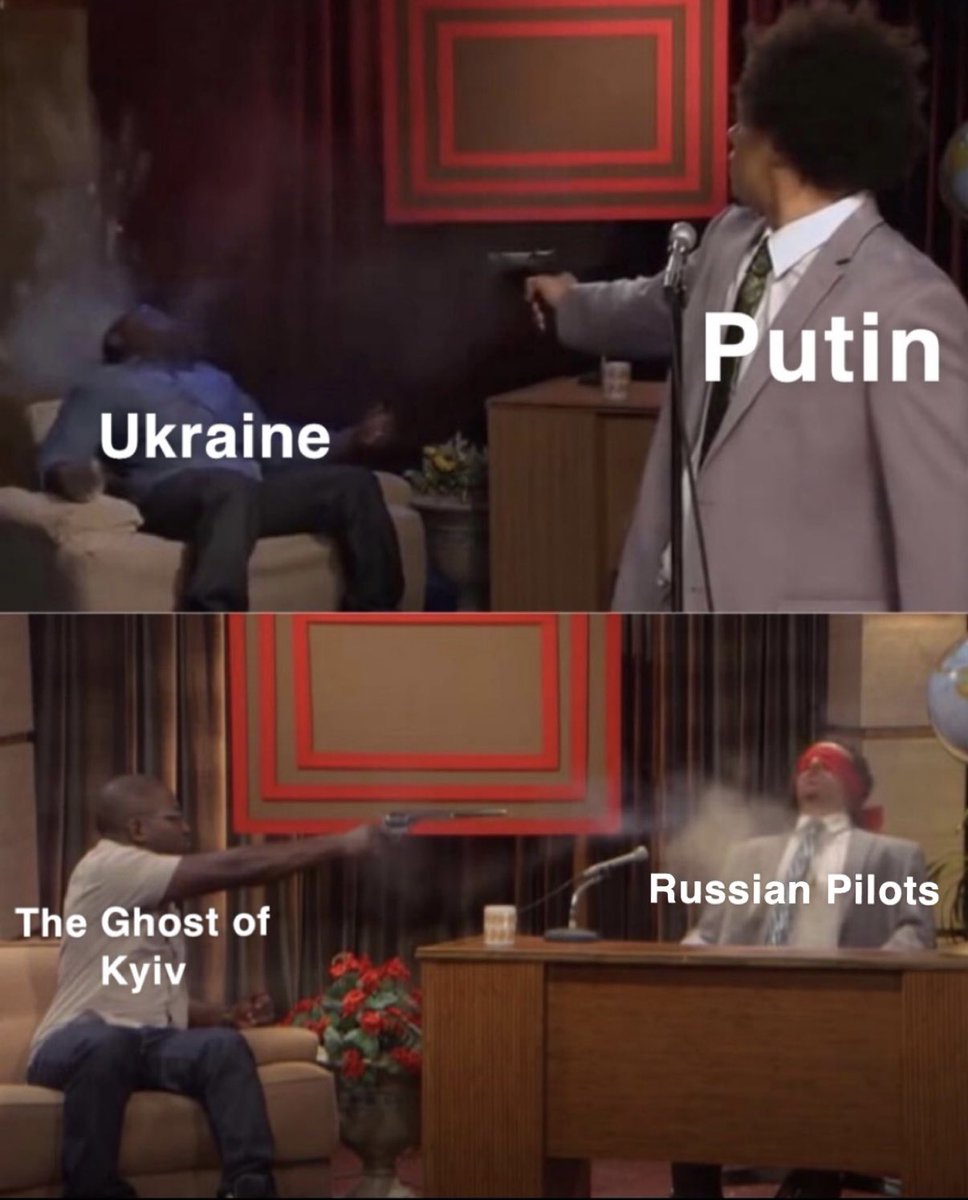 _Brokeboys's tweet photo. The Ghost of Kyiv has “Hit Em Up” on repeat https://t.co/7USFtwtZuO