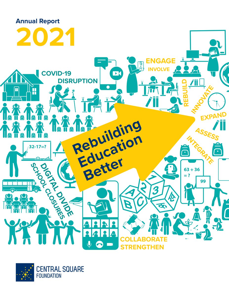 CSF_India's tweet photo. This month marks the #10YearsOfCSF! Thank you all for your support in our journey of improving school education in India since 2012.

We'd like to take this opportunity to share our Annual Report 2021-22 which details our work in the last one year.

Read: https://t.co/kkn4mQU8HL https://t.co/BRtO619Mvr