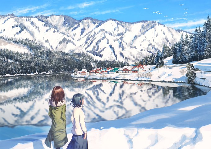 「湖」のTwitter画像/イラスト(人気順｜RT&Fav:50)