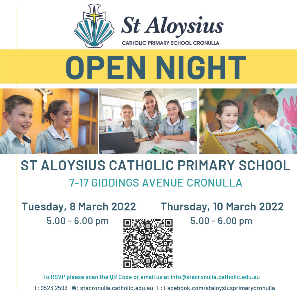 St Aloysius Cronulla tweet media