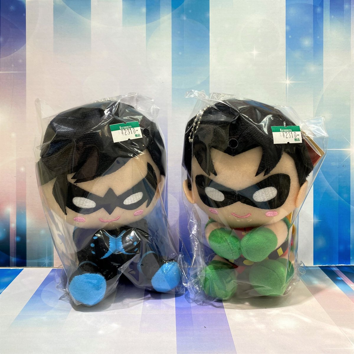 ぴたぬい DC UNIVERSE ナイトウィング　ロビン コトブキヤ日本橋1F】新商品：「ぴたぬい ナイトウィング/ロビン
