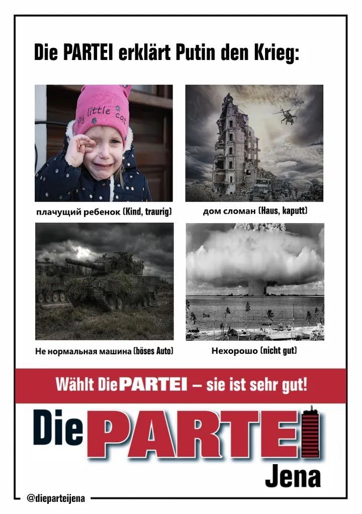 Die_PARTEI_Gs's tweet photo. Liebesgrüße aus Jena...
#diepartei
#dieparteigs
#unserklüngelkannmehr
#goslar
#meingoslar
#harzmountains
#harz
#einharz https://t.co/Nz854R9c32