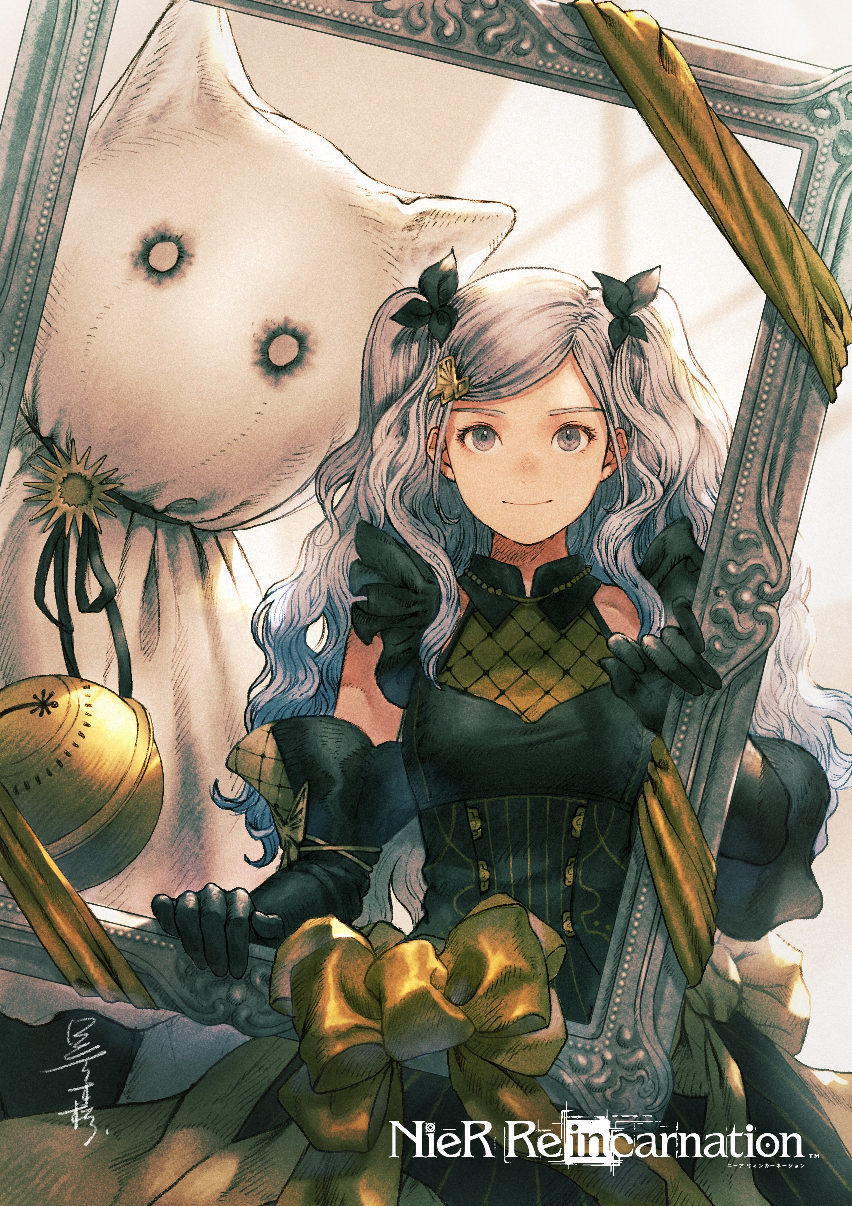NieR Re[in]carnation キャンバスアート イラスト吉田明彦
