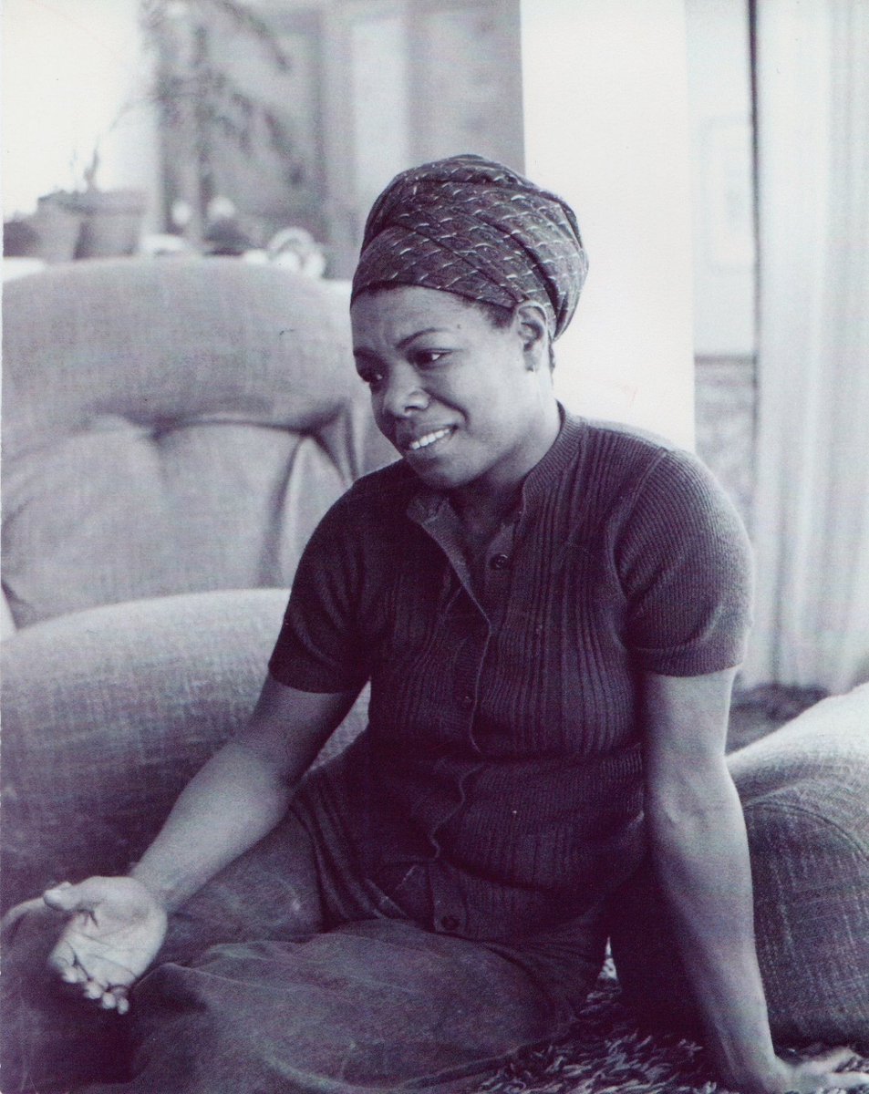 "It's very hard to hate someone if you look them in the eye and recognize them as a human being." #MayaAngelou