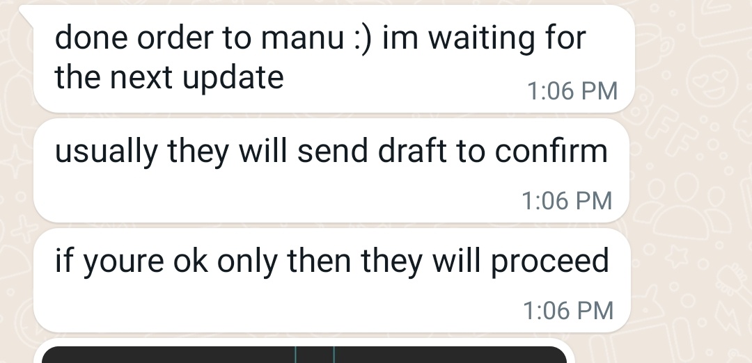 613cIub's tweet photo. #613updates
hello! no further updates pa po except sa already ordered na sa manufacturer! waiting na lang daw po na isend ang draft before they work on it. thank you! https://t.co/r74ELz9Vwx