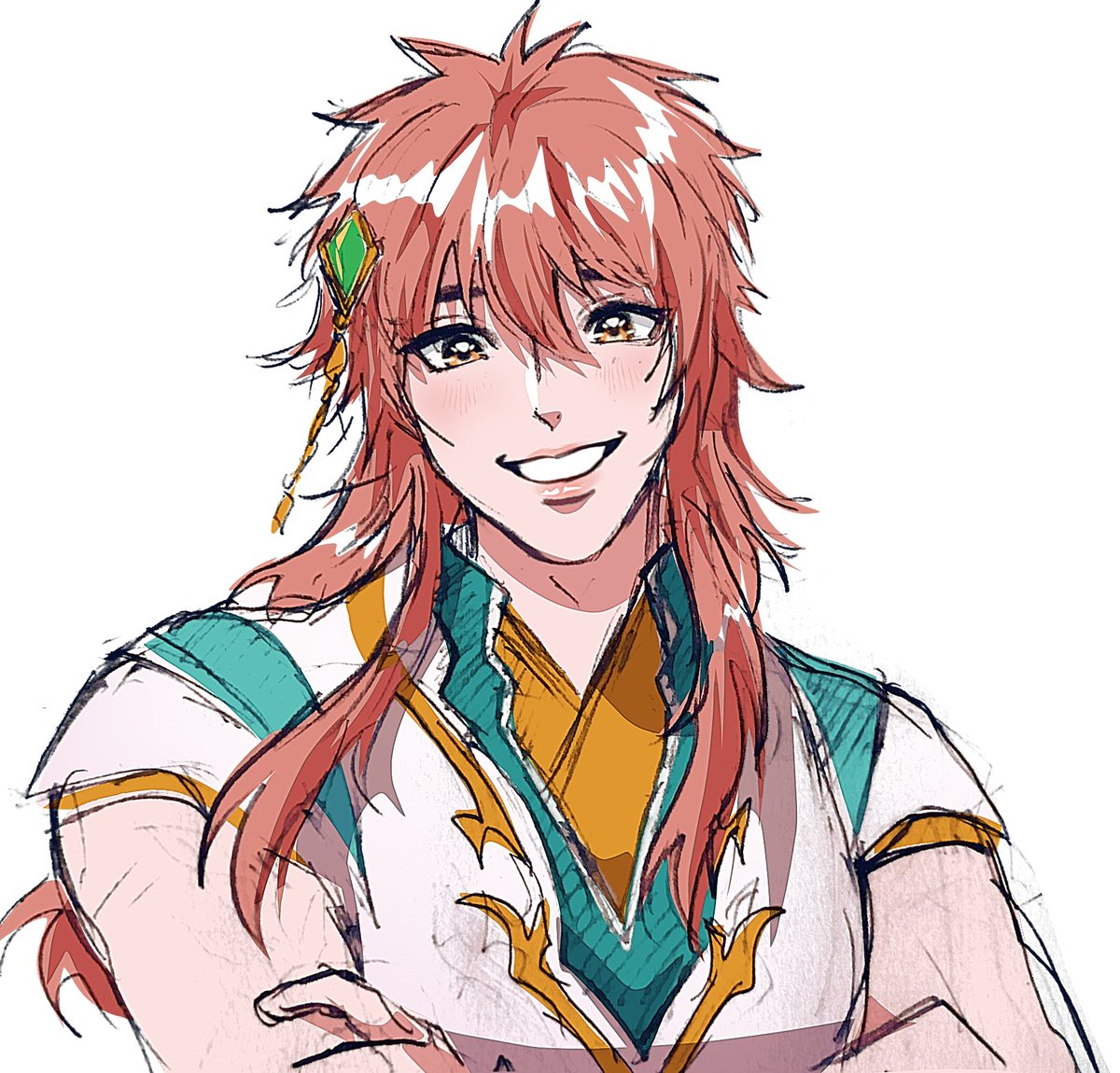 dohmaytey's tweet photo. [Rkgk]
. 
. 
. 
I finally
Drew the baby 🥺😭❤
#天宝伏妖录 #hongjun https://t.co/RPEOFq72VK