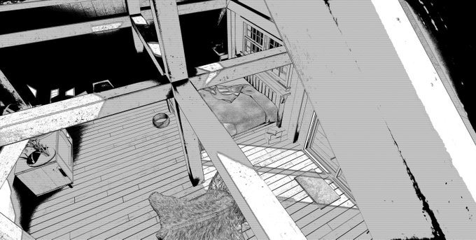 アンリアルエンジン使って漫画の背景っぽいのを作ってた
モデルさえ出来れば出力数分でできるのですごく便利だなと・・ 