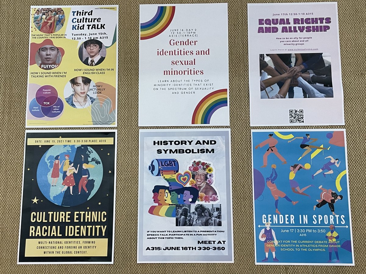 DrGregMason's tweet photo. @re_herrin @AISGZ The first and so far only mixed group activity had was a lunchtime/after school session that lasted about 25 minutes each, students in the group  (and a few that were not) were asked about issues they cared about and if they would be willing to present with a faculty member. https://t.co/7N5XSneHz1