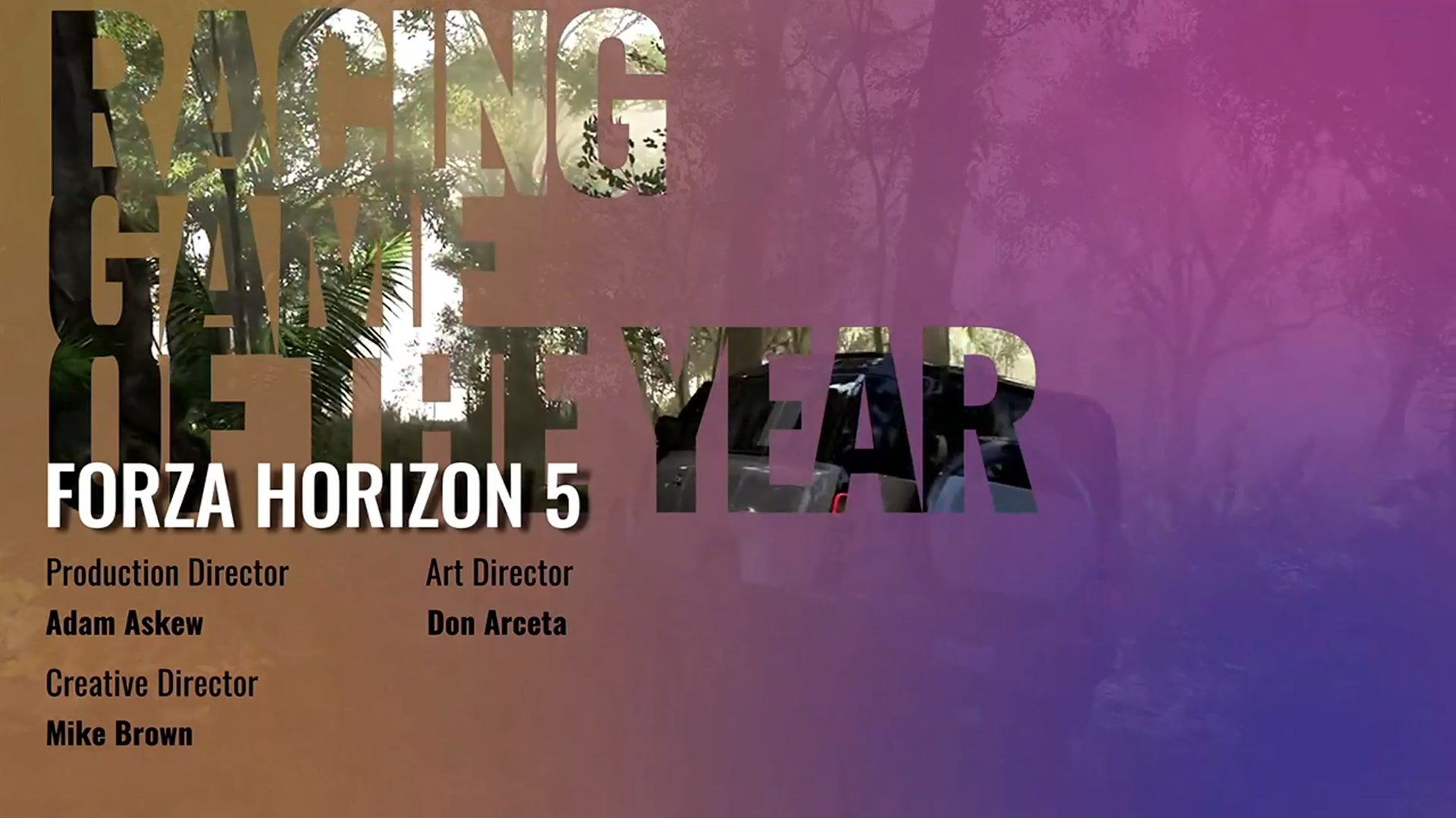 Forza Horizon 5 wins 2022 D.I.C.E. Racing Game of the Year