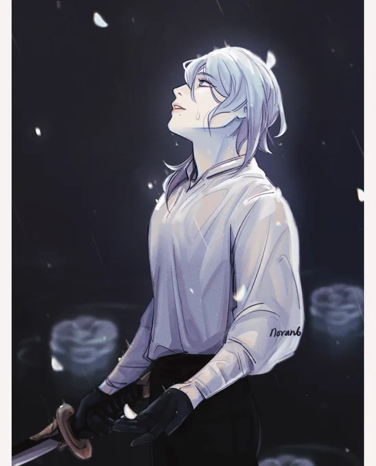 vision 🌧 #ayato #genshinimpact 