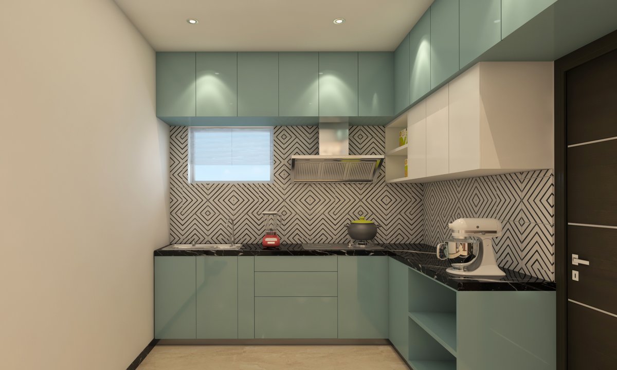 #leointerior#interiordesign#kitchendesign#crockeryunit#3dwork#lighting#colours