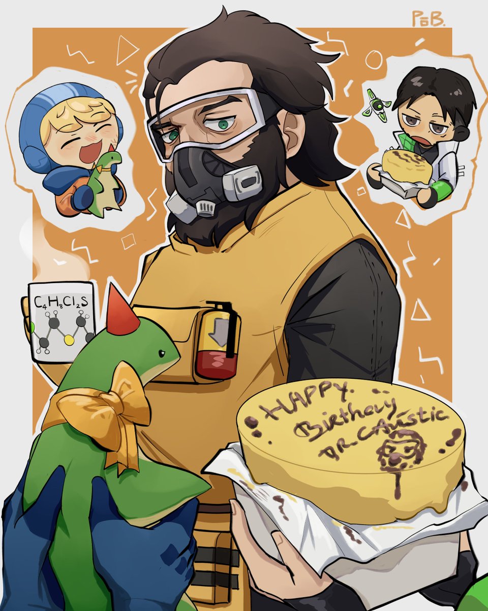 sir_nootsalot's tweet photo. Happy birthday Dr. Caustic 🥳🥳

#ApexLegends https://t.co/pKnwjIsmA3