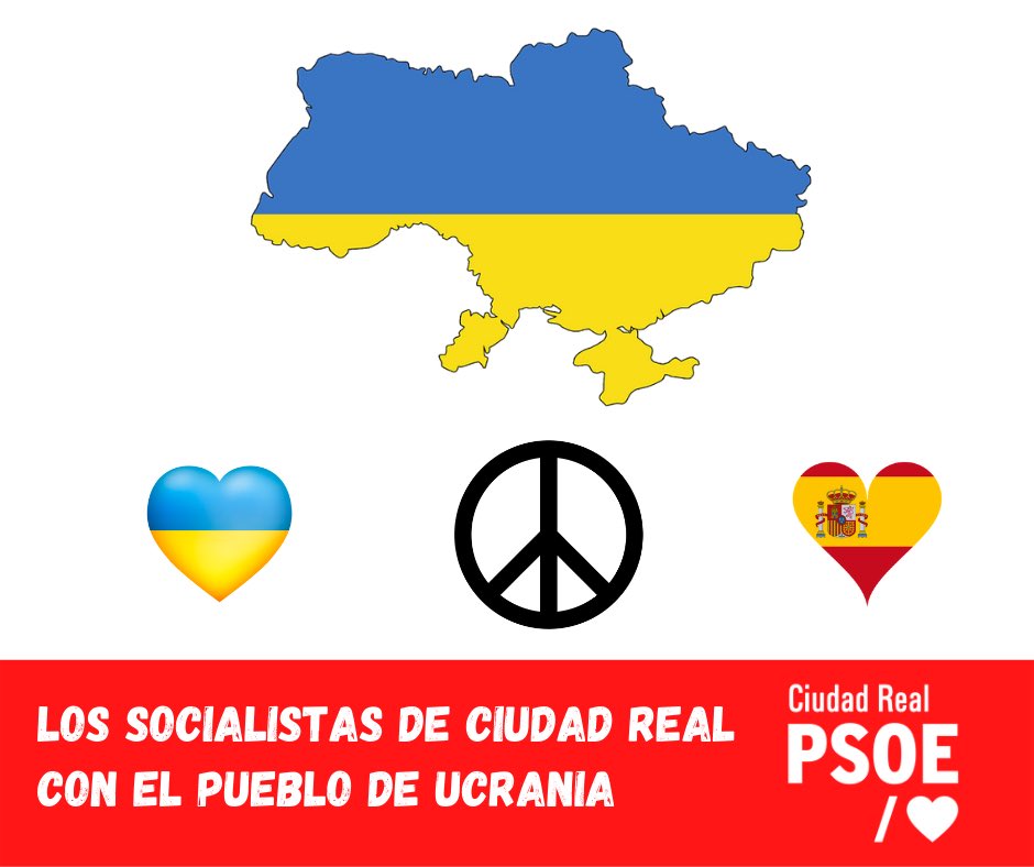 ALPSOECR's tweet photo. 🇺🇦☮️🇪🇸 Compartimos el artículo de opinión de la Comisión Ejecutiva Local de nuestra agrupación condenando el ataque de Rusia sobre el pueblo de Ucrania. https://t.co/kYDqjc8CUH
