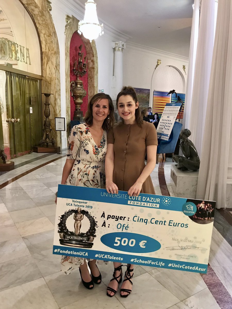 Fondation Université Côte d'Azur (UCA) (@fondationuca) on Twitter photo Deux ans après avoir obtenu une #bourse, c'est non sans émotion qu'Ofé a su emporter #coachs et #téléspectateurs au cours de sa prestation sur la #scène de <a href="/TheVoice_TF1/">The Voice Kids✌️</a>🎤
Que de chemin parcouru... Bravo Ofé ! 👏
<a href="/Univ_CotedAzur/">Université Côte d'Azur</a> @uca_culture <a href="/TF1/">TF1</a> <a href="/LavoineOfficiel/">Marc Lavoine</a> <a href="/SKEMA_BS/">SKEMA Business School</a> Deux ans après avoir obtenu une #bourse, c'est non sans émotion qu'Ofé a su emporter #coachs et #téléspectateurs au cours de sa prestation sur la #scène de <a href="/TheVoice_TF1/">The Voice Kids✌️</a>🎤
Que de chemin parcouru... Bravo Ofé ! 👏
<a href="/Univ_CotedAzur/">Université Côte d'Azur</a> @uca_culture <a href="/TF1/">TF1</a> <a href="/LavoineOfficiel/">Marc Lavoine</a> <a href="/SKEMA_BS/">SKEMA Business School</a>