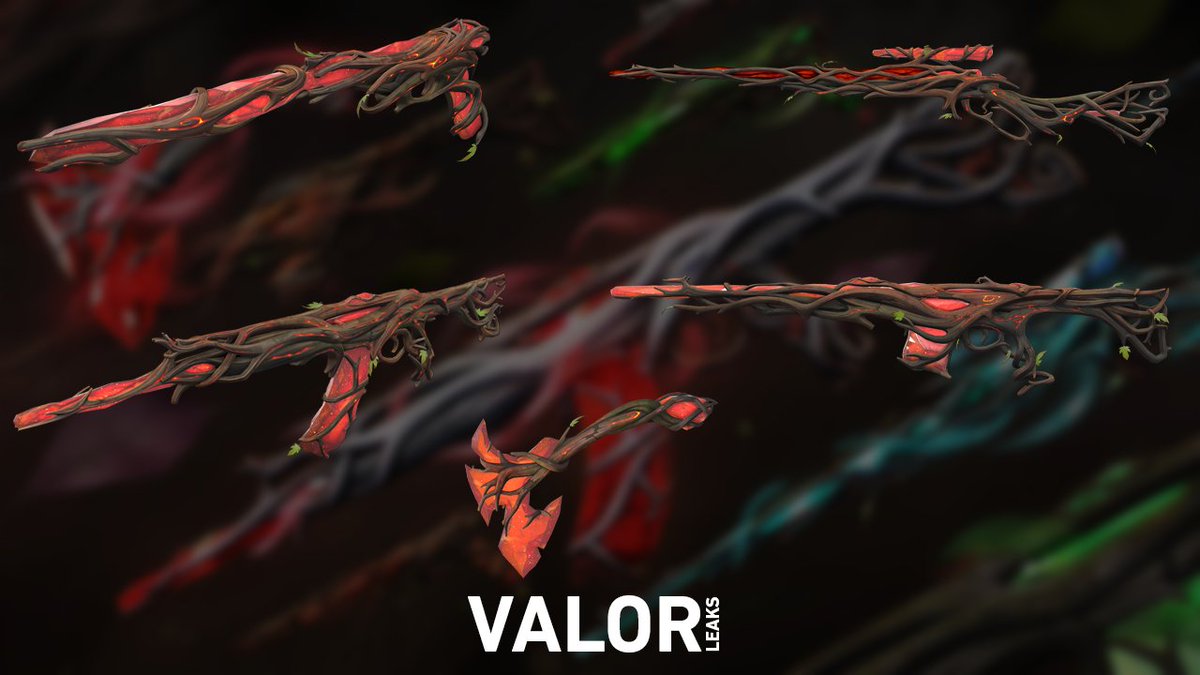 ValorLeaks's tweet photo. Gaia's Vengeance Variants | #VALORANT https://t.co/8KPeg5hy7r