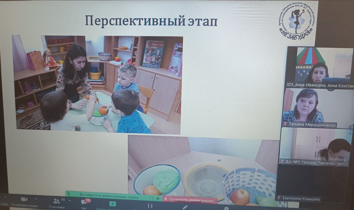 В рамках реализации РП «Учитель будущего», городского образовательного проекта в  профессиональном диалоге с педагогами ДОО по теме "Организация образовательной деятельности с детьми раннего возраста в условиях ДОО" приняли участие педагоги учреждения.