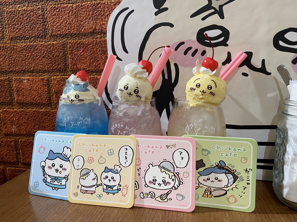 ちいかわカフェにいったよ🥳
