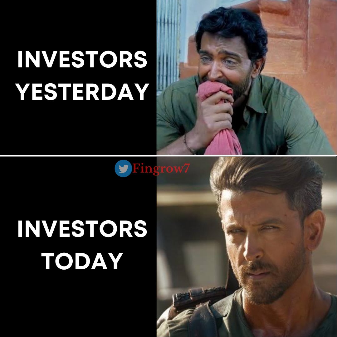 fingrow7's tweet photo. Nifty closes up by 400 points and bank nifty by 1200 points.

#StockMarketindia #sensex #nifty #Niftybank #trading #stockmarketmemes #investing https://t.co/yuMNZvbBxy