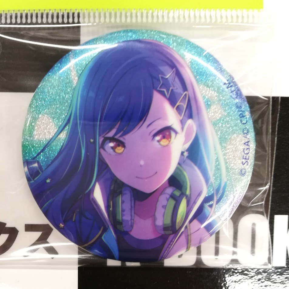 プロセカ プロジェクトセカイ 白石杏 グリッター缶バッジ 12個