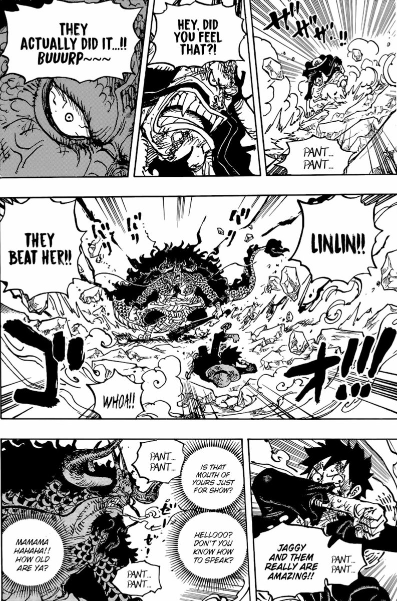 anime_opinion's tweet photo. #ONEPIECE1041 #ONEPIECEspoilers 
.
.
.
.
.
.
.
.
.
.

Necesito saber más sobre la relación entre Kaido y Big Mom. Oda dame esa dosis que necesito 💉. https://t.co/02PQuqfVmW