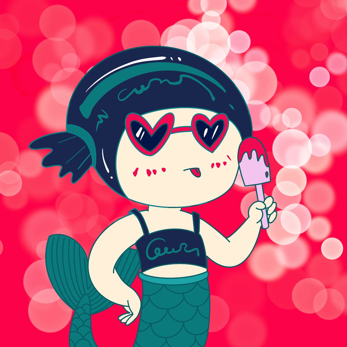 ETashmi's tweet photo. This is the little Mermaid in love that I created. This work fully releases the lively and lovely character of the little mermaid. This is the little Mermaid in my mind and I love it very much #boboMaid  
DISCORD:杰西卡| BOBO MAlD#9642 https://t.co/X9c3gFMU9B