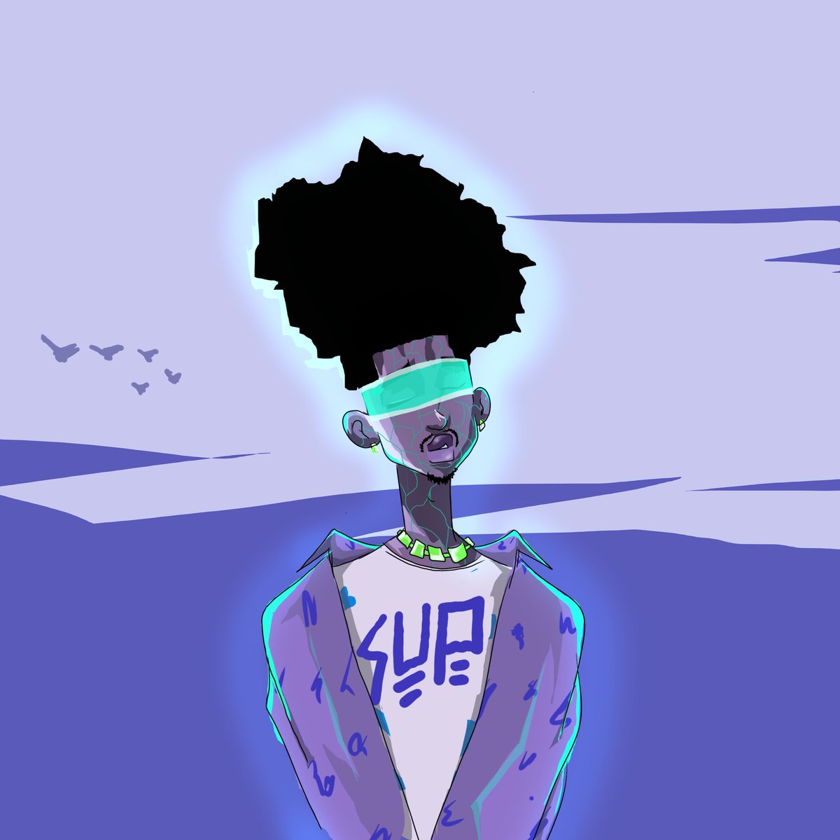 Hyvetoonz's tweet photo. Venturing deeper into "Unfamiliar Realms" I am totally lost in reality. Internally my soul craves for peace, but I my only escape is through the virtual world. I made it my home I made it my reality. Welcome to "Virtual Realm"

#NFTCommunity #nftcollector #OpenSeaNFT #arts https://t.co/xclJlNuX2H
