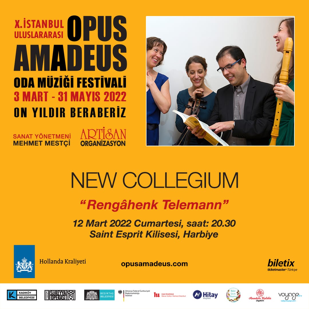 Thanks to <a href="/NLinIstanbul/">NL Consulate General Istanbul 🇳🇱🇹🇷</a>, we look forward to bringing "Telemann, the Chameleon" to Istanbul next month! Can't attend the concert? Check out our award-winning CD on <a href="/outheremusic/">Outhere Music</a>.
#earlymusic #oudemuziek #telemannthechameleon #newcollegium #NLkulturtr #baroquemusic #diapasondor