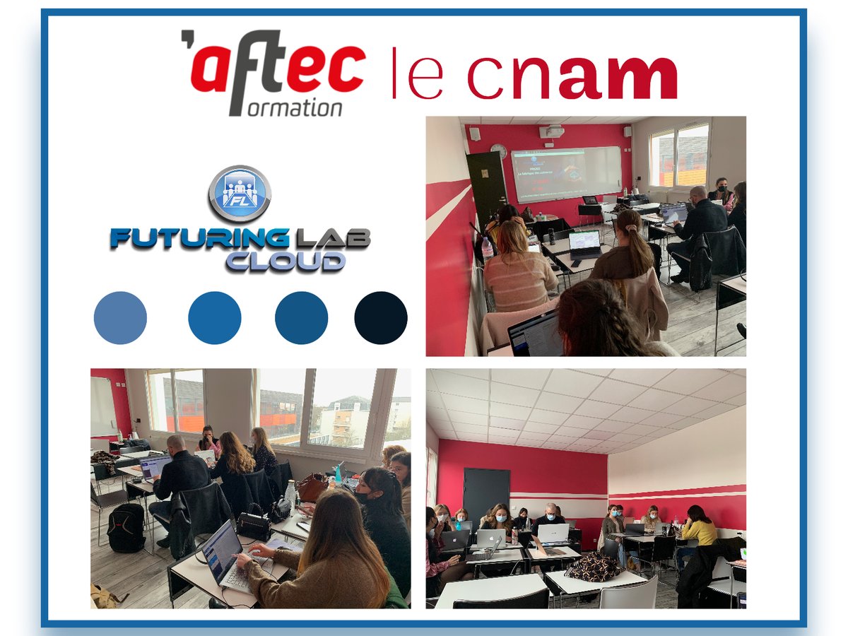 FuturingLab's tweet image. Fin de l&apos;enseignement dédié à la fabrique des scénarios avec les étudiants du Master 2 prospective, innovation et transformation des organisations à Orléans @formationaftec @LeCnam .
Un module qui alterne mise en pratique sur la plateforme (#pncp) et étude de cas concrets.