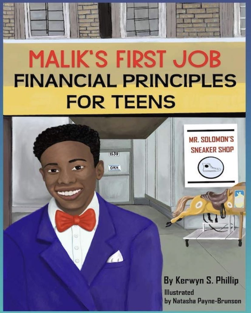 OaKCrEwReAdErZ's tweet photo. MALIK’s First Job: Financial Principles For Teens 📕📗📘📙
Young Malik is going on his first job interview at a local sneaker store owned by a business owner from the community.
#MaliksFirstJob #FinancialPrinciplesForTeens #BlackChikdrenBooks #Kidlit #Blackstories #BHM #Read https://t.co/d826P90U39