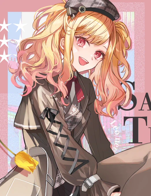dizzy trap♢天馬司🌷ガーリーチェックガール♢天馬咲希 
#prsk_FA 