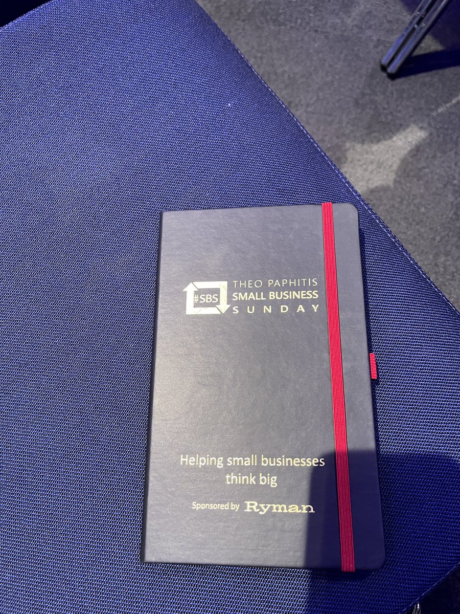 Gotta love a notebook.! #SBSEvent2022