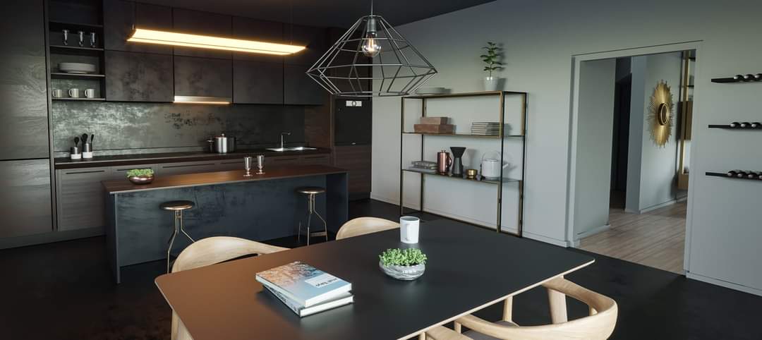 Une cuisine sobre et moderne où fabriquer des souvenirs mémorables 🥰

#lumion #architecture #visualization #3d #photorealism #decorationinterieur #deco #architecturedesign #Immobilier 

Logiciel: #sketshup  |#lumion  |#photoshop 
3D Visualizer : #polygvision