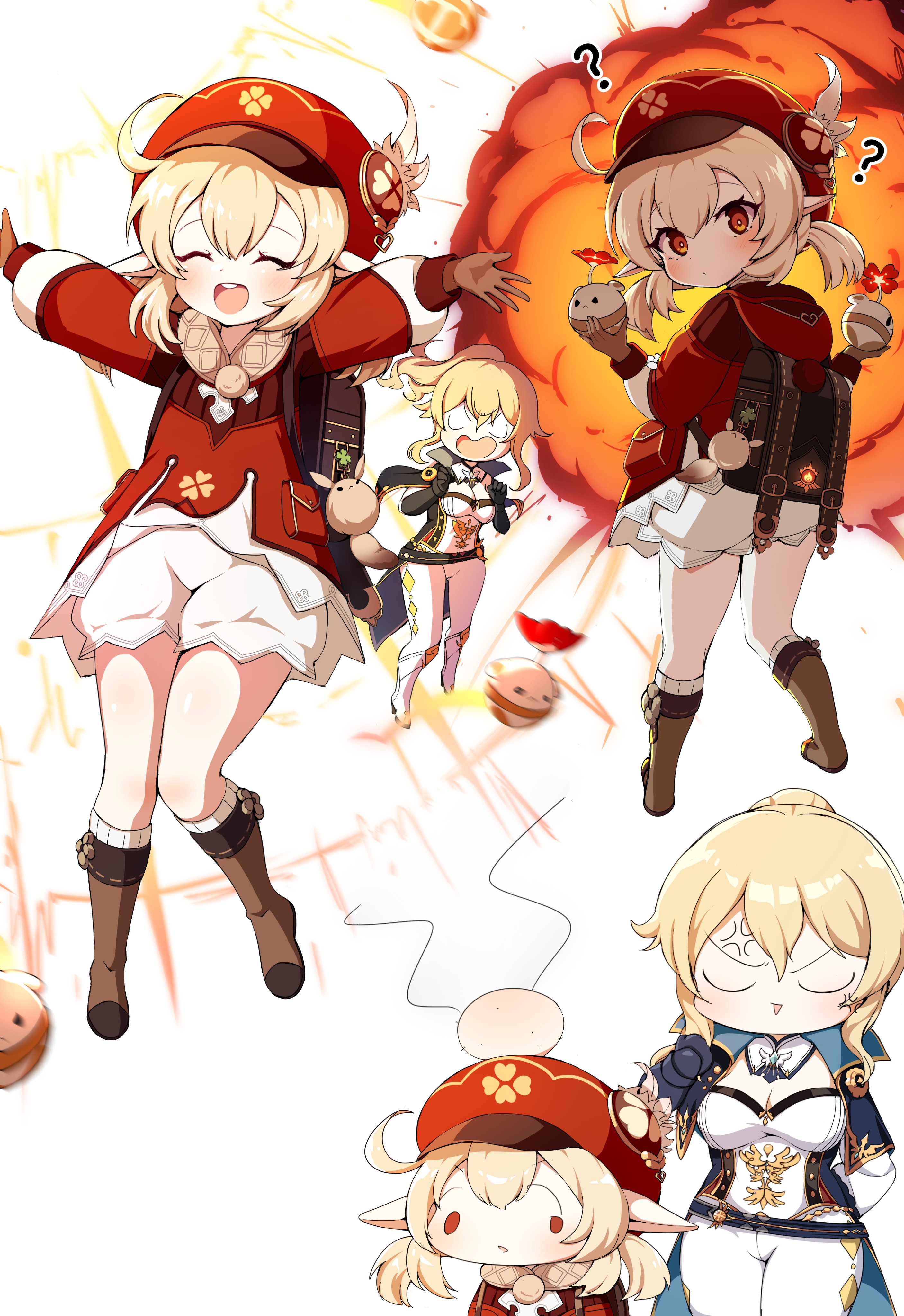 Amazon.co.jp: miHoYo 原神 クレー Q版 ゆらゆらスタンド ノン