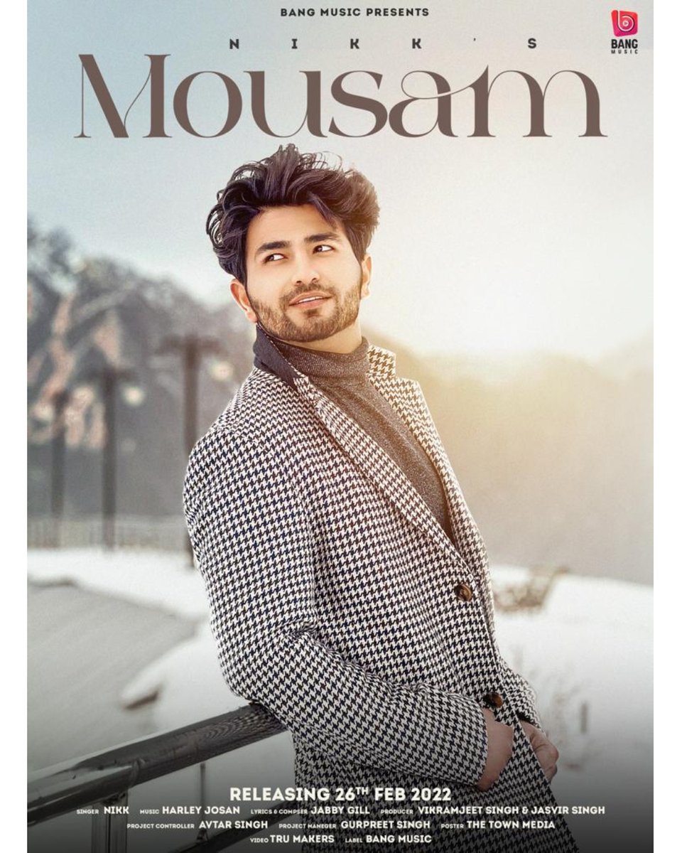 Greminmedia's tweet photo. Mousam releasing on 26 Feb ❤️❤️ by #nikk on #bangmusic
stay tuned and keep #supporting
.
#newsong #song2022 #comingsong #greminmedia https://t.co/VOxqtLcpZT