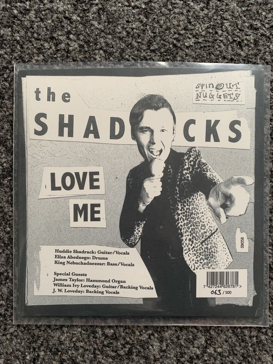 I love it when two of your favourite things collide! Already a huge fan of <a href="/oishadders/">The Shadracks</a> but loved them all the more when they decided to cover two songs from one of my fave films Bedazzled (introduced to me many a moon ago by <a href="/jonronson/">jon ronson</a>) 🖤🖤 (<a href="/spinoutnuggets/">Spinout Nuggets</a>)