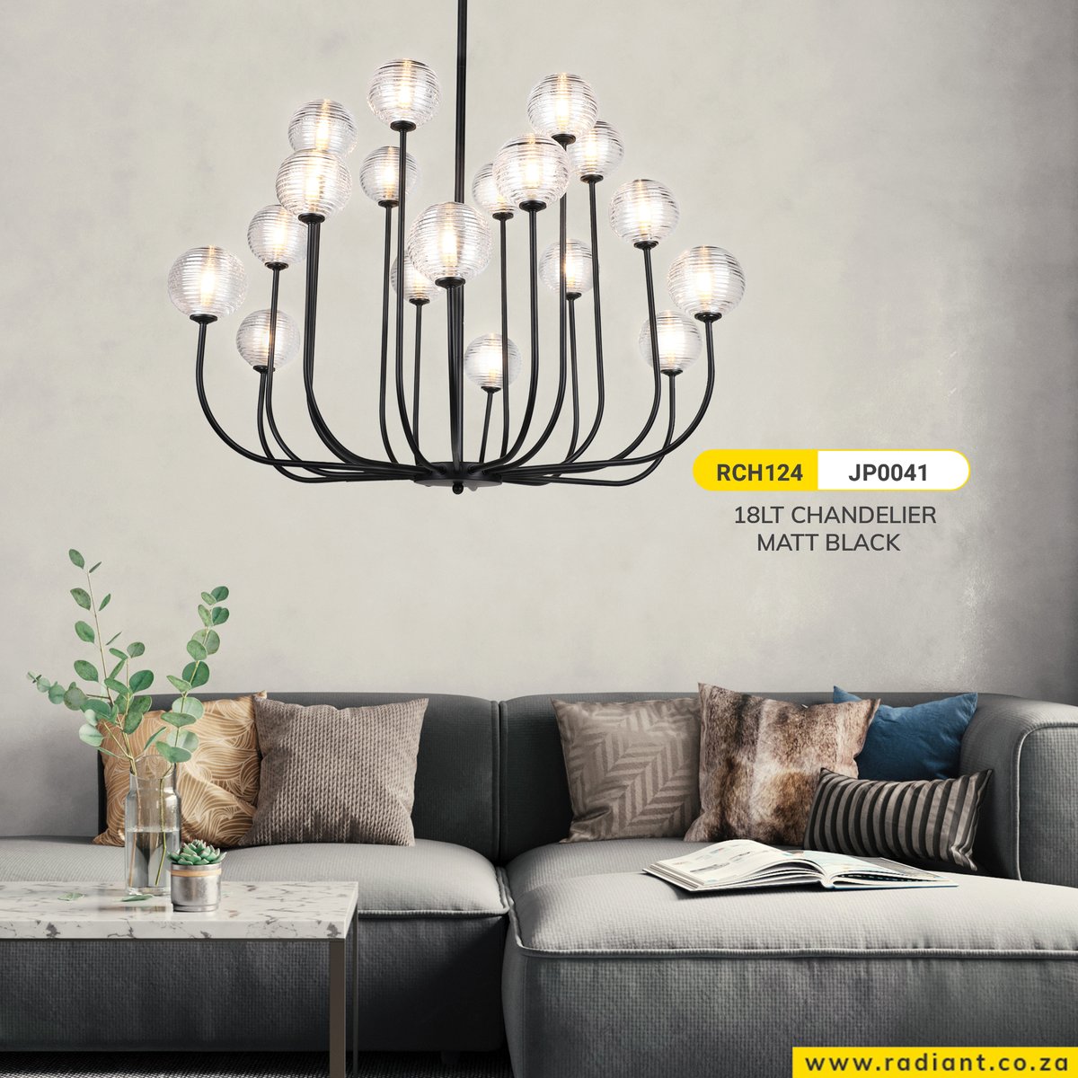 Chandeliers make a space feel warm and inviting. Go traditional with a candelabra-style one or choose a more modern design like this one: bit.ly/3sDVSsZ