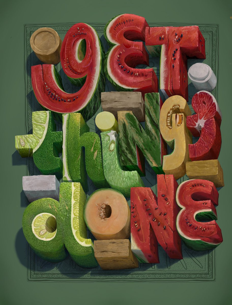 biksence's tweet photo. Get things done
#biksence #biks #typography #fruit #drawing #procreate https://t.co/OGx4rJpzu5