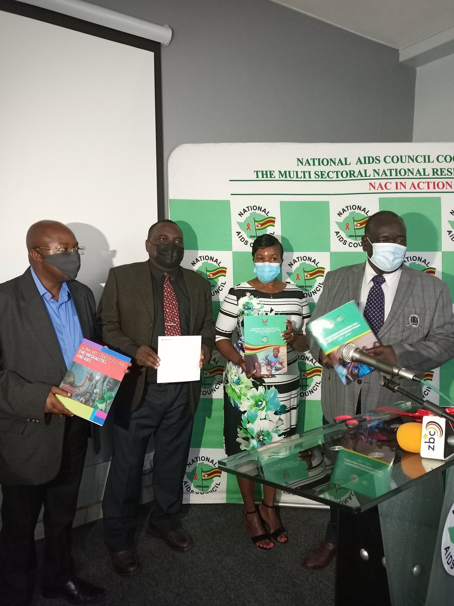 naczim's tweet photo. Harare Minister of State For Provincial Affairs and Devolution Hon Senator Chidhawu today launched the road map to End AIDS, HIV new infections and AIDS related deaths the Zimbabwe National Strategic Plan IV https://t.co/dYmToOuwUg