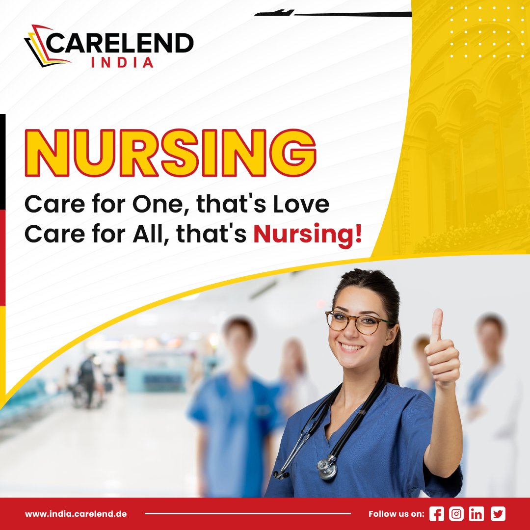 CarelendIndia's tweet photo. β
A noble profession where each associated person thinks of serving and saving a life of a patient rather than their Struggles.
#nurseservice #nursingcommunity #indiannurses #womeninnursing #carelendindia https://t.co/nZeZbQJBht