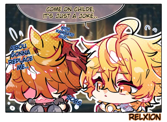 Ayo 😳  #原神 #Genshin_Impact #genshinimpact #aether #childe #childeaether 