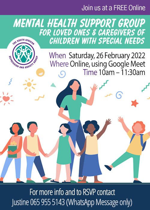 TheSADAG's tweet photo. Don't miss a FREE online Support Group for parents, loved ones or caregivers of children with special needs TOMORROW at 10am. Connect with people who have been through similar struggles! SHARE with someone that you think would benefit from joining the Support Group. https://t.co/Nq0NuJsHh8