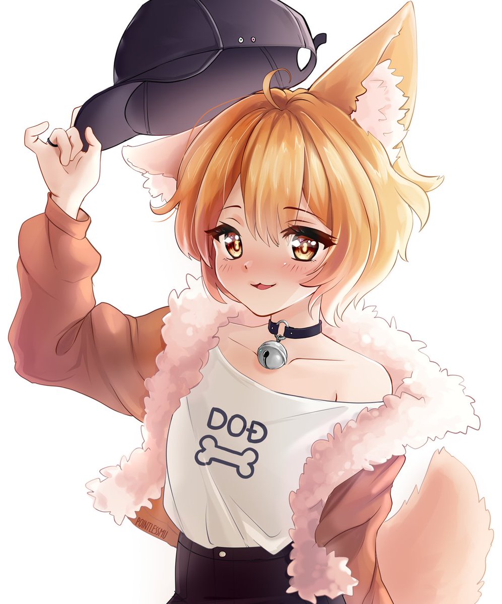 Commissions of the precious @Tomaae
One was made recently and the other about a year ago.

I love drawing this sweet soft corgi boi ♡

#commission #kemonomimi