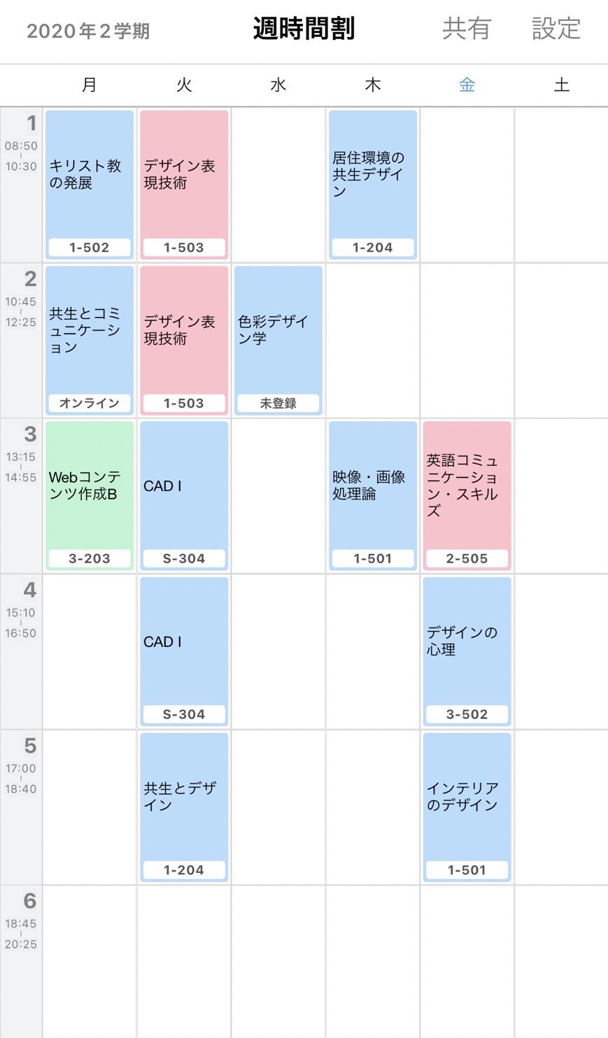 アルティメット軽音部 関東学院大学 こんばんは 本日から 先輩方の時間割投稿を再開します ので 是非参考にしてください 学年 現2年 学部 人間共生学部 共生デザイン学科 前期 後期 です 部活についてはもちろん 大学について