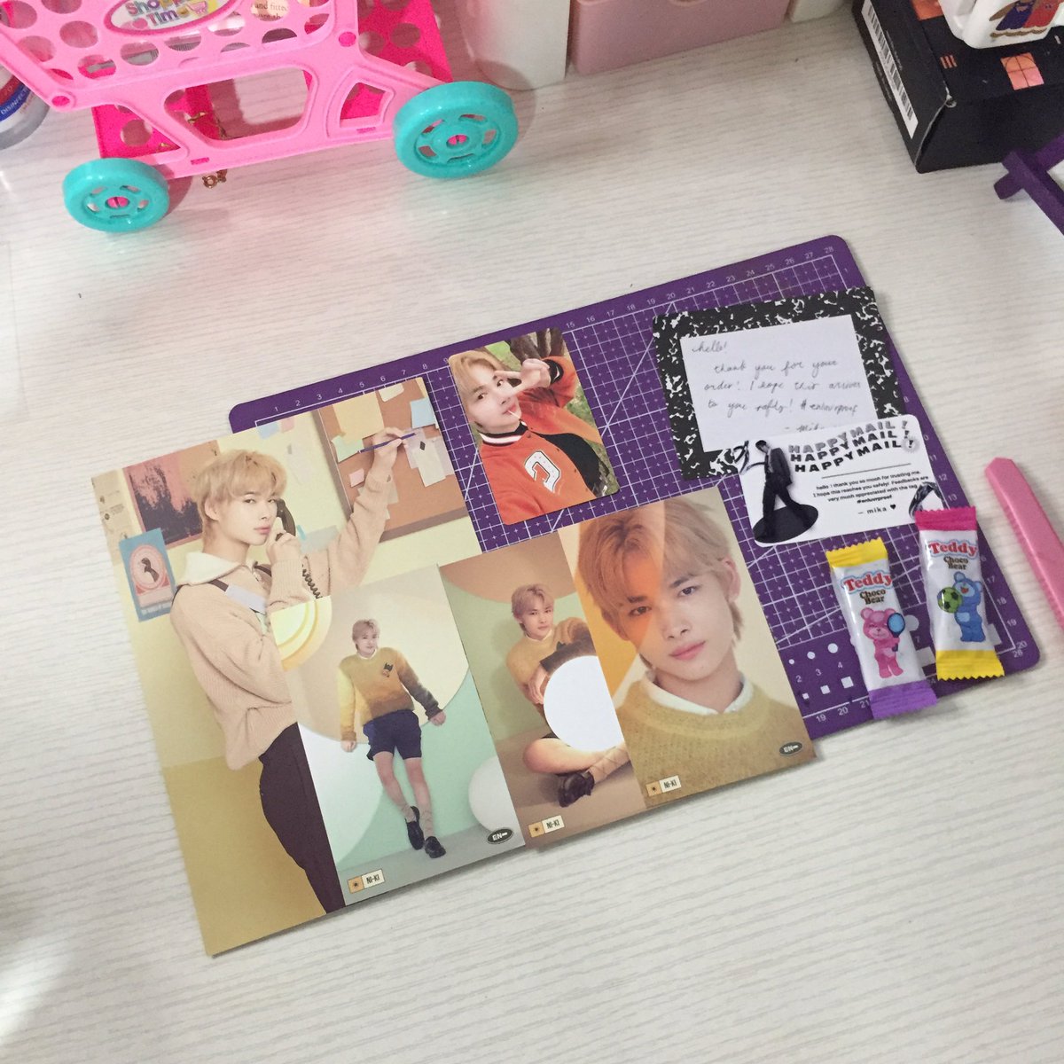 nrkluv's tweet photo. 🎀🛋🌷 ୧˚ #belovedmails
𓄲 hello, @enluvrcart ! my sg set came home today, thank you sm for packing it securely. ty for the freebies !
💒 # . #enluvproof https://t.co/wlzqbZD1pM